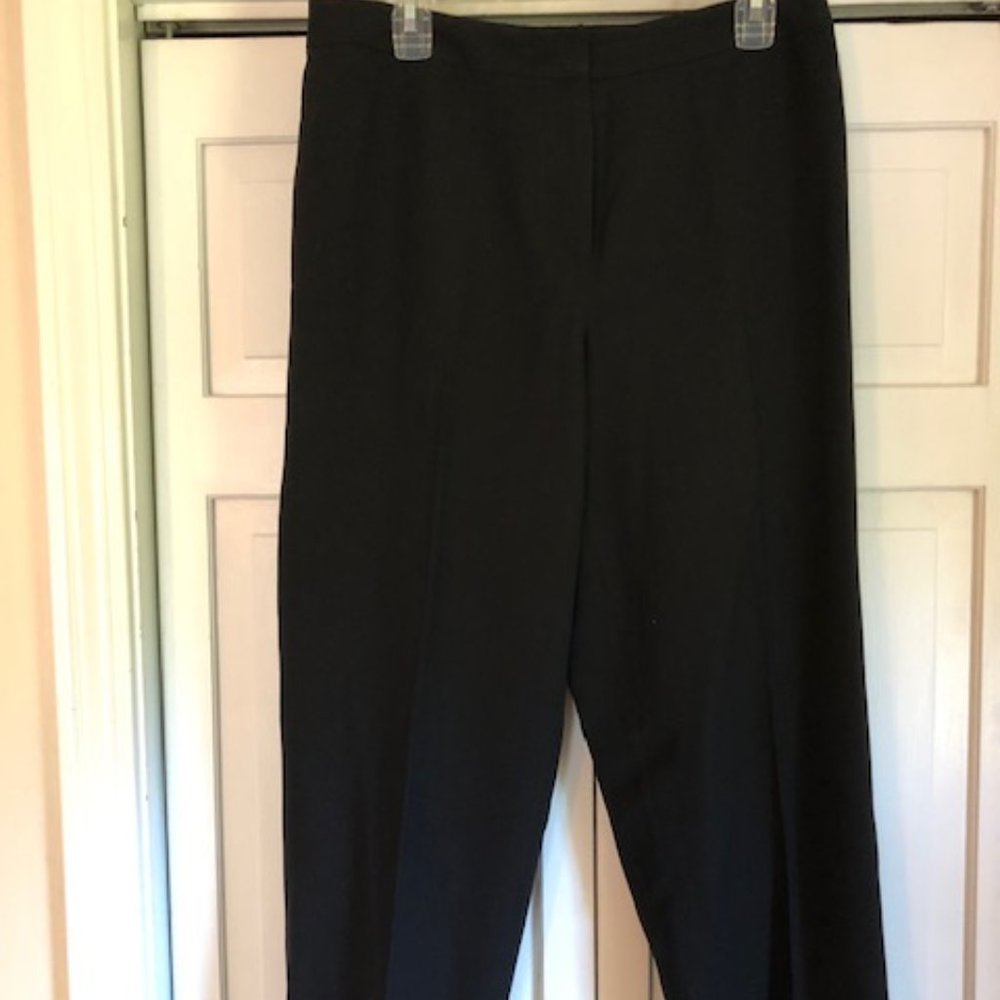 Talbot's Black Lined Dress Pants Size 12